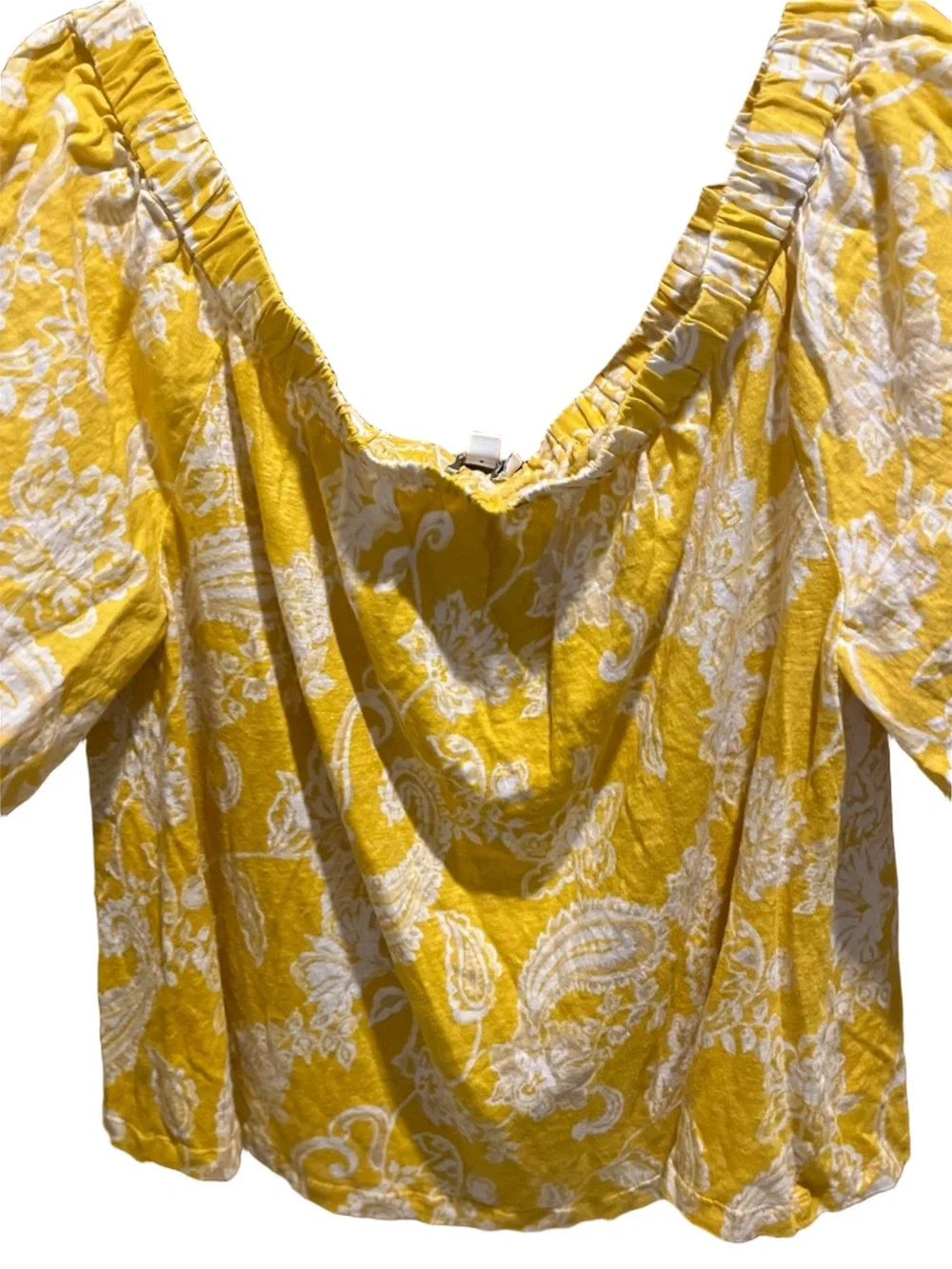 38. WOMENS CHICO’S 4/XXL DETAIL TOP - Picture 2 of 5